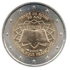 2 euro france 2007 - treaty of