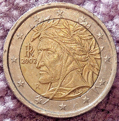 Italy euro 2002 coin - italy,