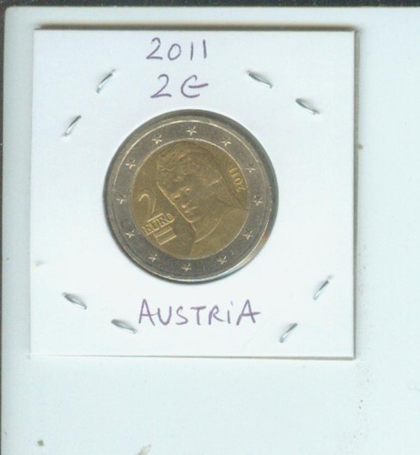 2011 austria 2 euro - 2011,