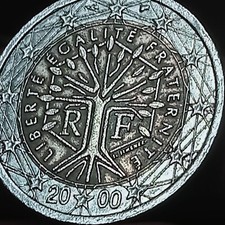 .2000 2 EURO FRANCE..RARE..FOR
