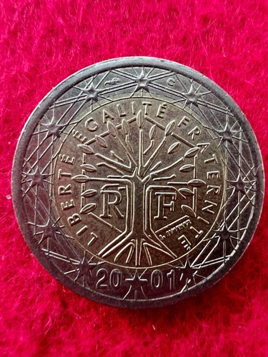 Euro coin 2001 france - 2001,