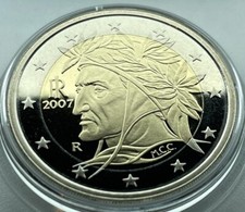 Italy 2 euro 2007 PROOF