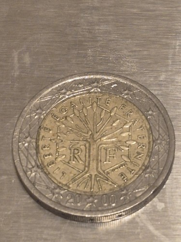 Euro rare error francja 2000 - rare,