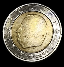 2 Euro Belgium 2000 – Rare