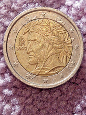 ITALY 2 Euro 2002 Coin with