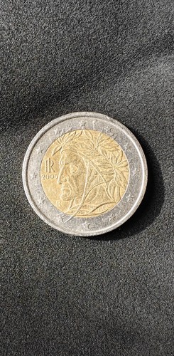 Euro coin dante alighieri - 2,